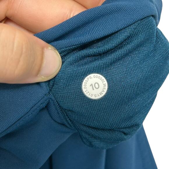 Lululemon All The Right Places Crop II 23" Leggings Sz 10 Set of 2 Blue Green - Picture 5 of 6